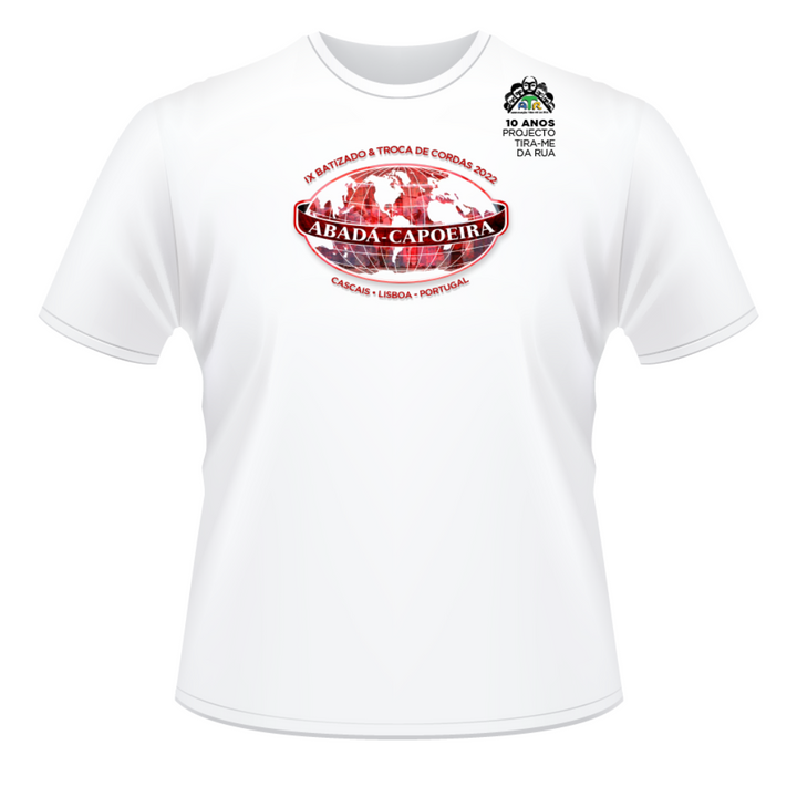T-shirt manga curta Capoeira