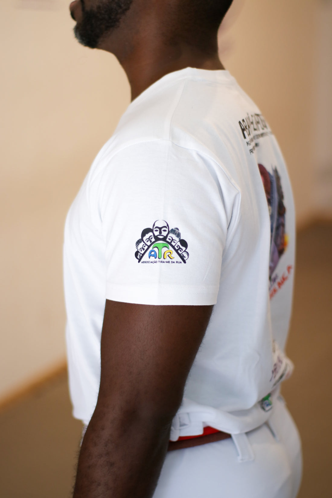 T-shirt manga curta Valorize a diferença